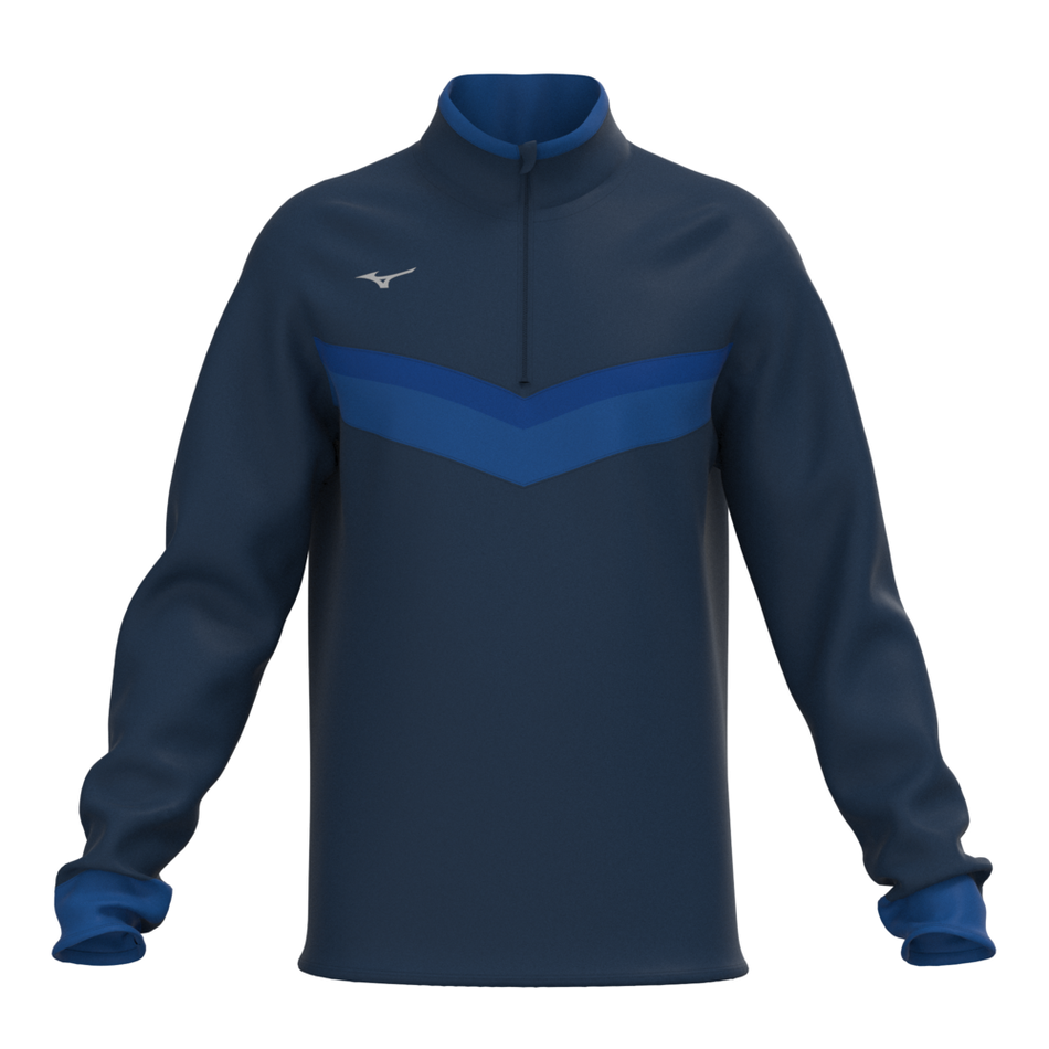 Mizuno Mizuno V Stripe 1/4Zip Navy